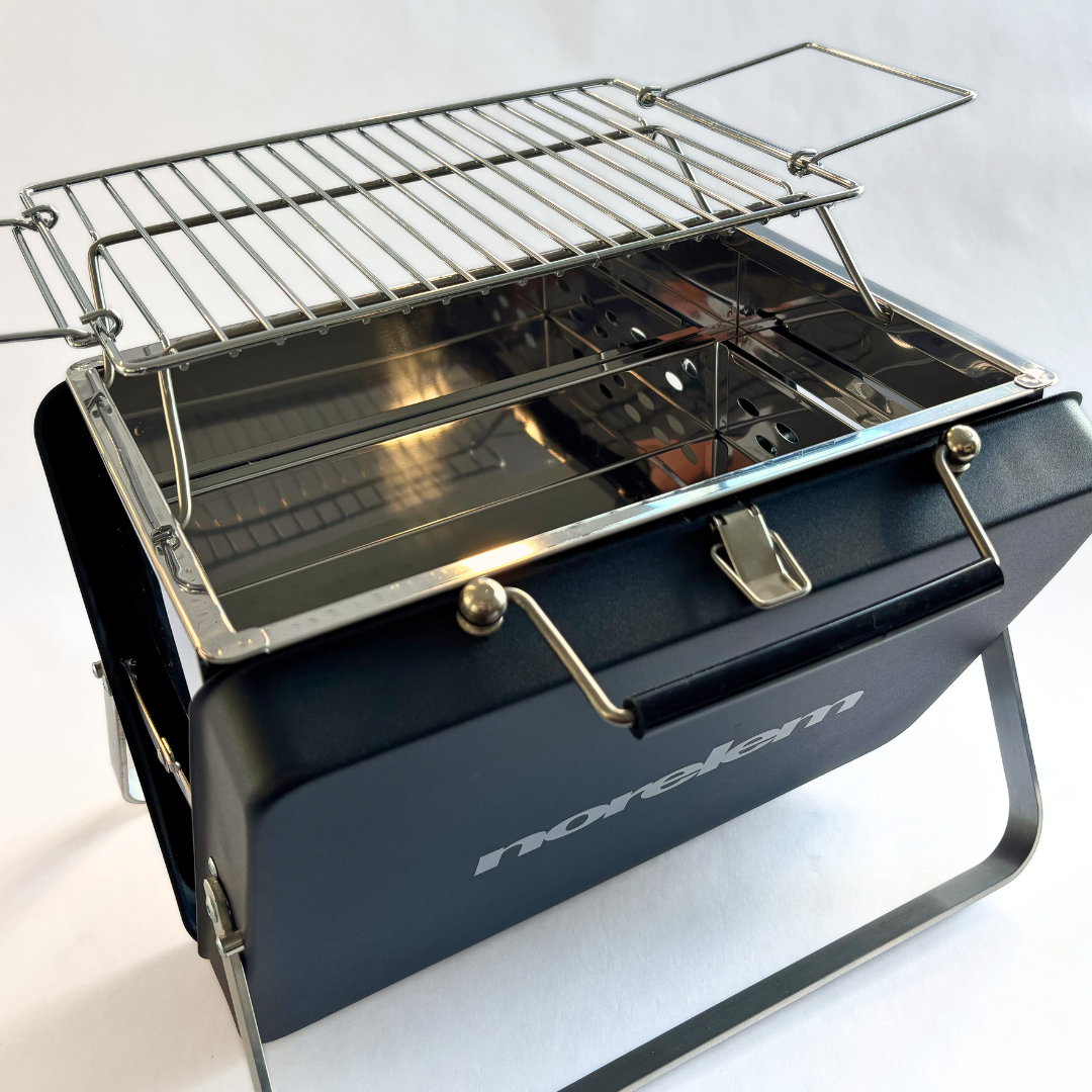 Tragbarer Koffergrill //  BBQ-Grill im Koffer